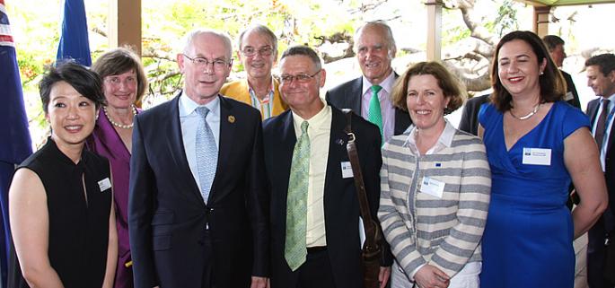 Bruce Wilson meets President van Rompuy